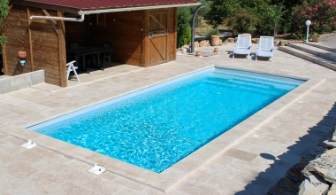 Piscine coque Lac de Madine