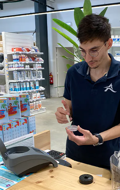 Point analyse de l'eau